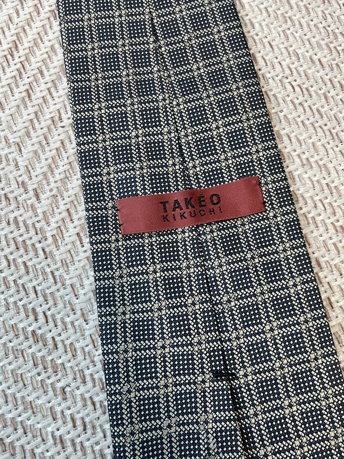 타케오키쿠치 체크 넥타이  J03629 상품이미지1