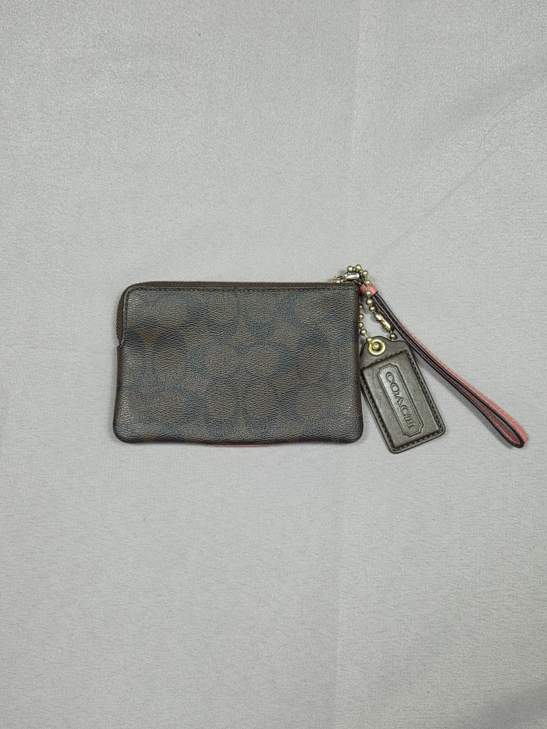 [코치] 시그니처 센터 스트라이프 코너 지퍼 리스트릿 | G00016 상품이미지6