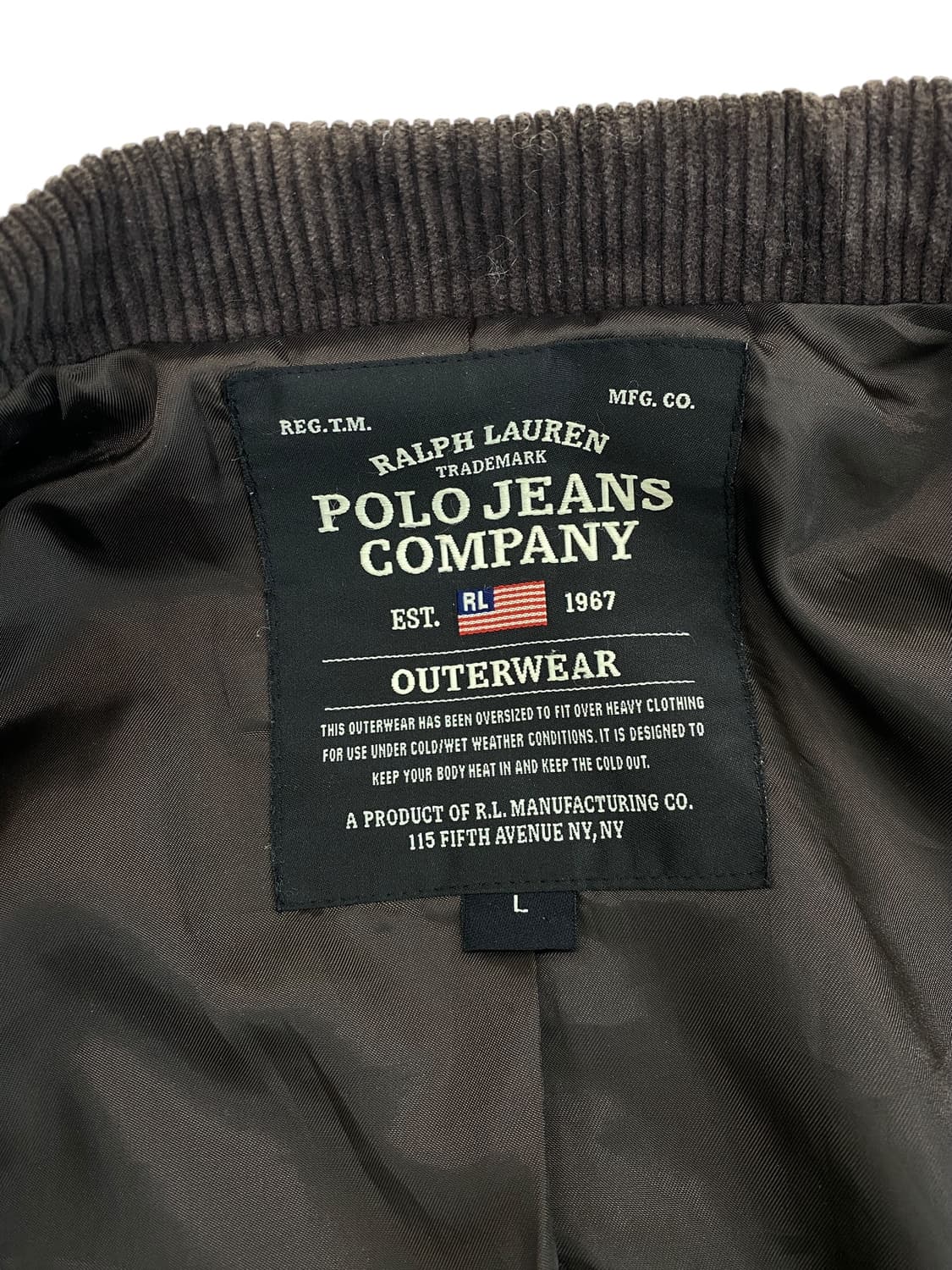 00‘s 폴로 진스 3버튼 코듀로이 자켓 상품이미지9