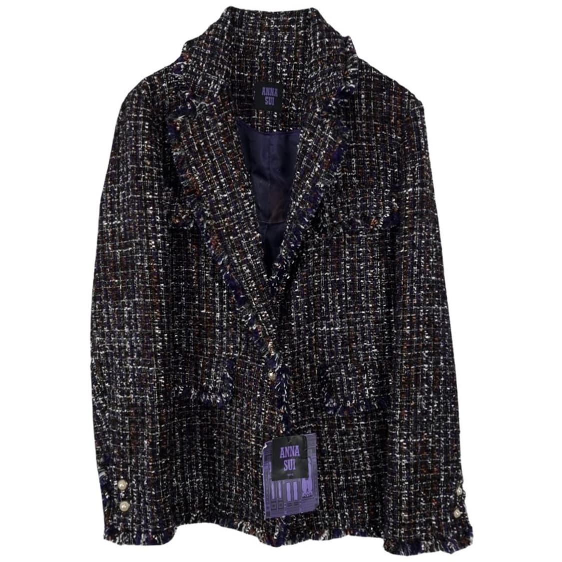 [안나수이](새상품) 트위드 블레이저 자켓 P01309 상품이미지2