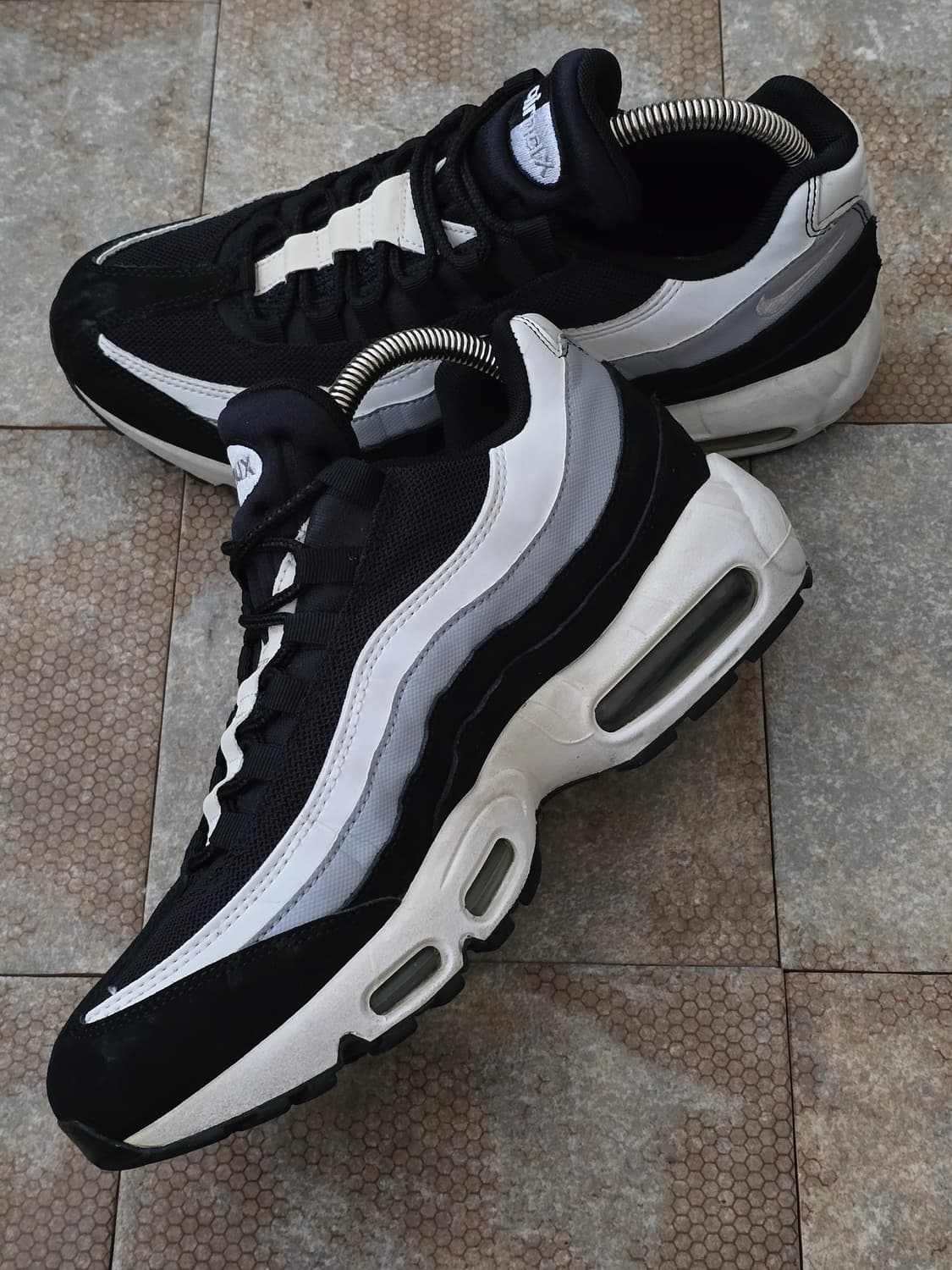 (260)나이키 에어맥스 95 에센셜 블랙 울프 그레이 상품이미지6