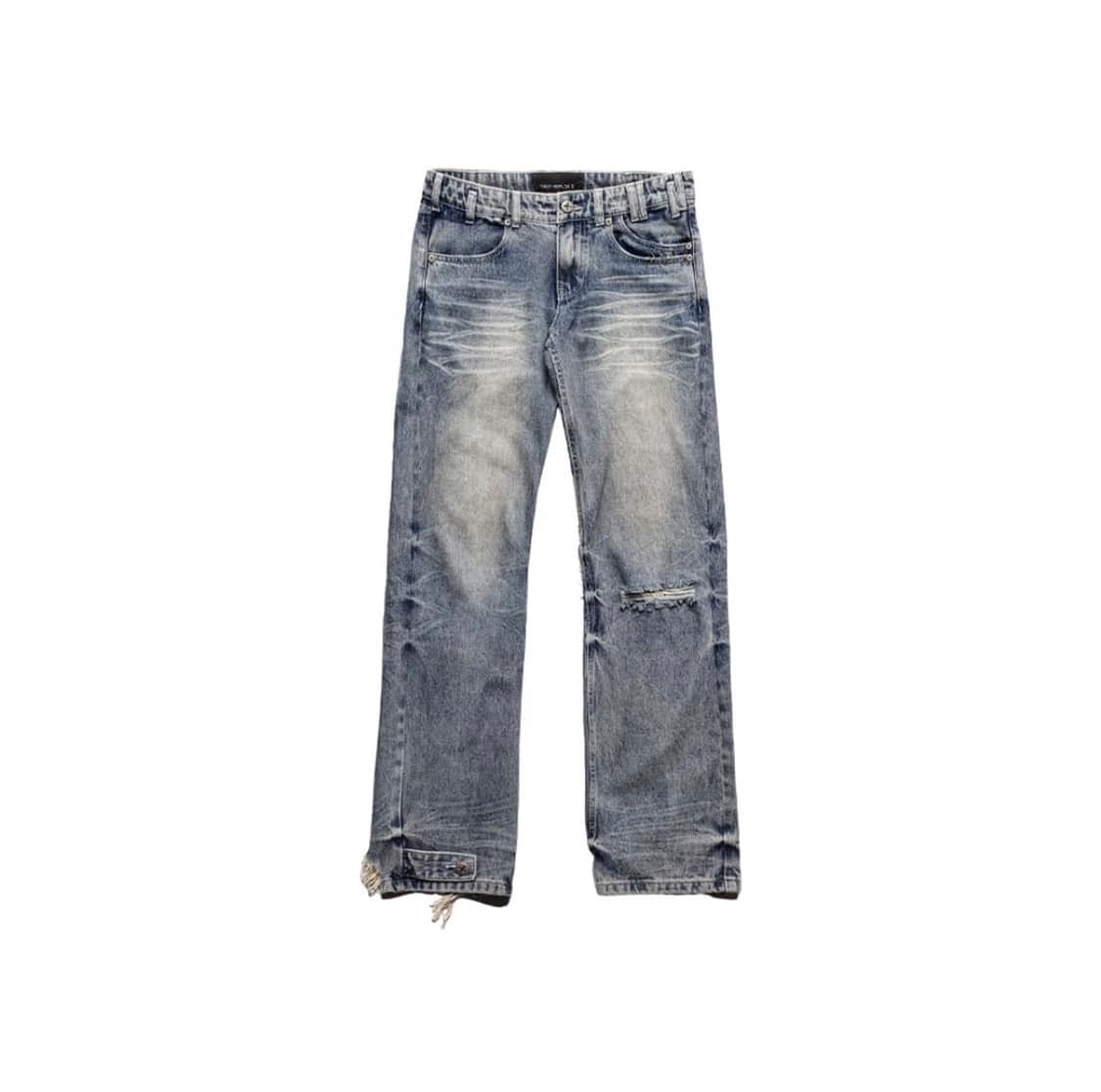 Racer worldwide slim low-waist denim 상품이미지1