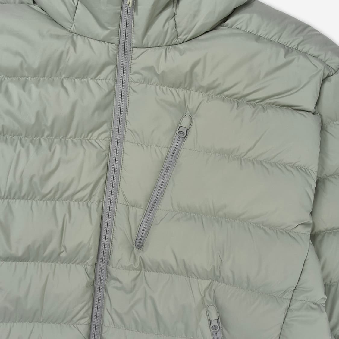 무신사 스탠다드 시티 레저 후디드 라이트 다운 피스타치오 상품이미지3