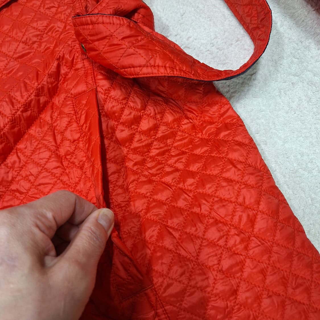 타미힐피거  퀼팅하프패딩L 상품이미지5