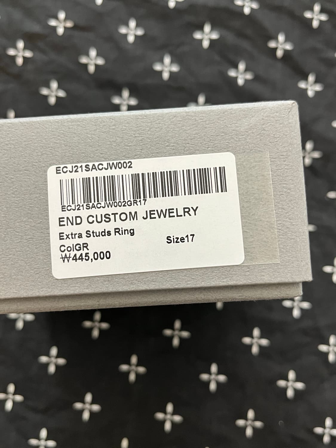 END CUSTOM JEWELLERS extra studs ring 상품이미지9