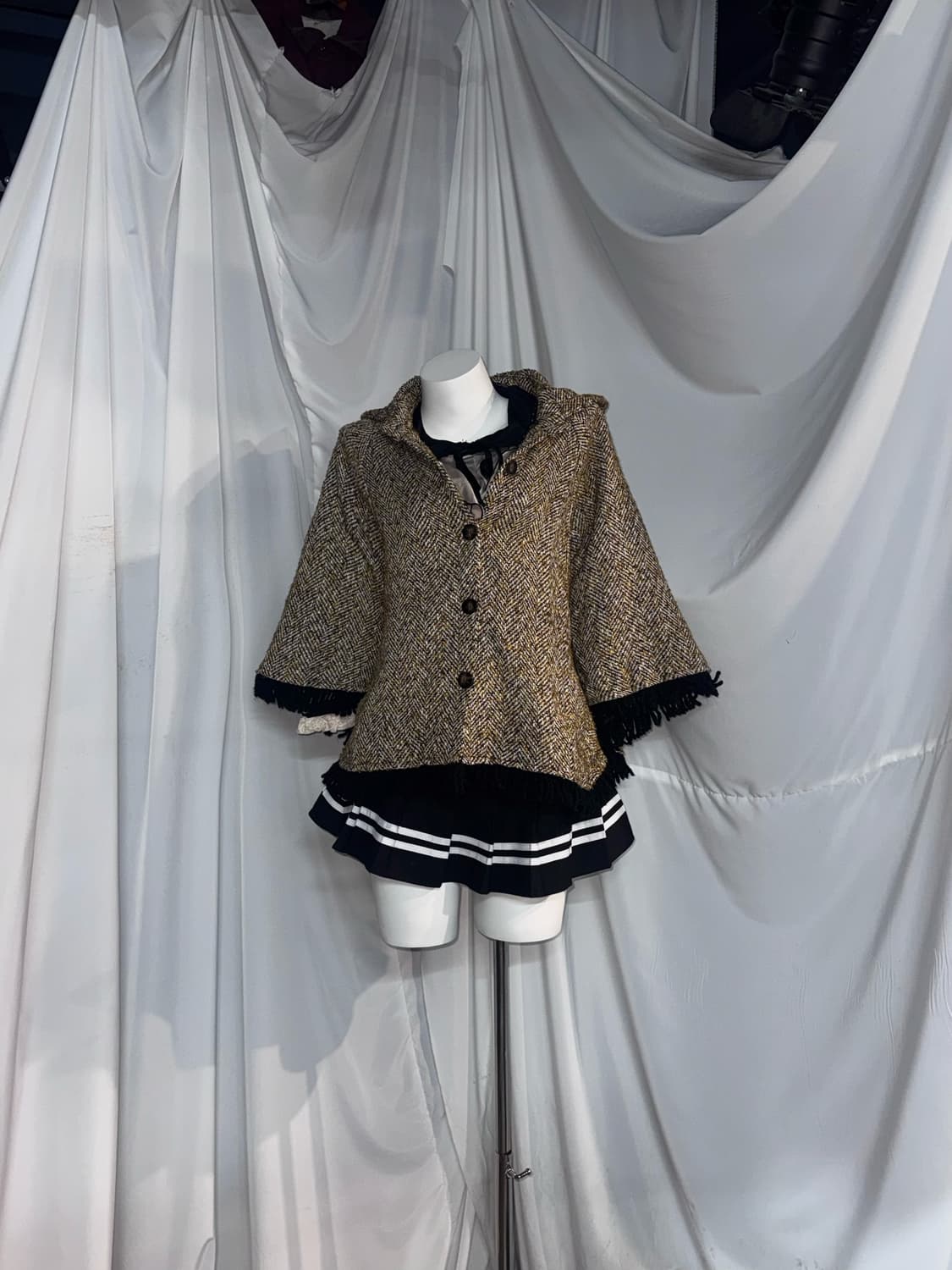 엑시즈팜 무채색 브라운 오네갸루 코디세트  상품이미지5