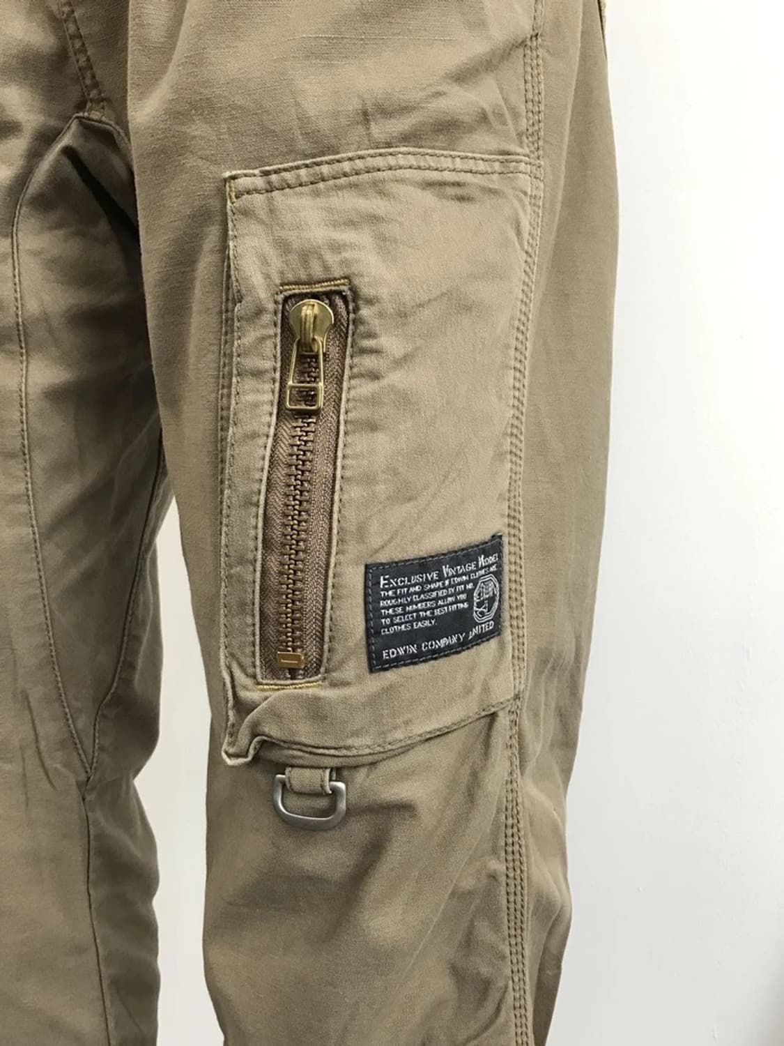 Edwin Cargo Cropped Pants 상품이미지4