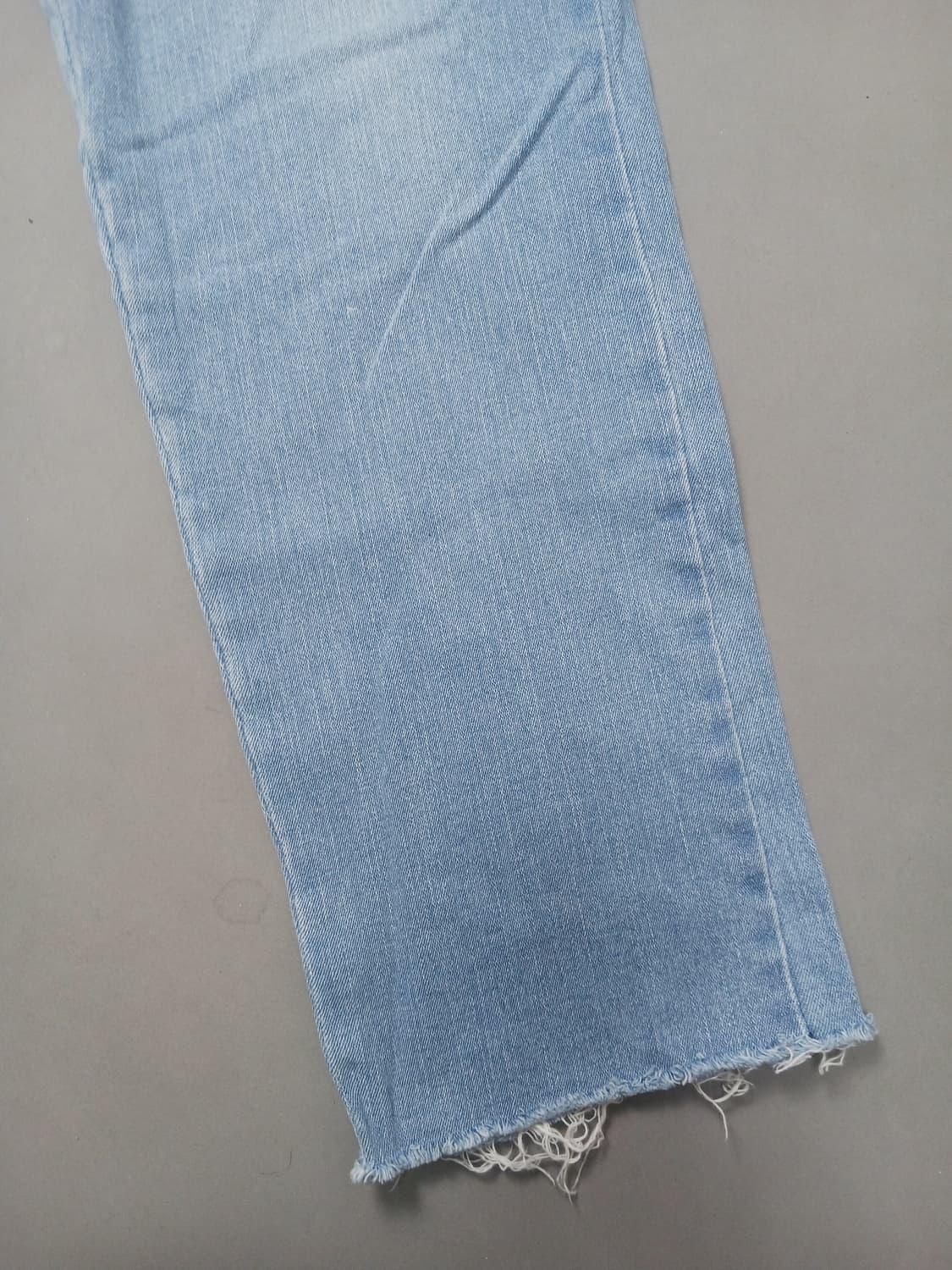 [34] 제이바이케이 연청 풀밴딩 스판 컷팅진 청바지 상품이미지5