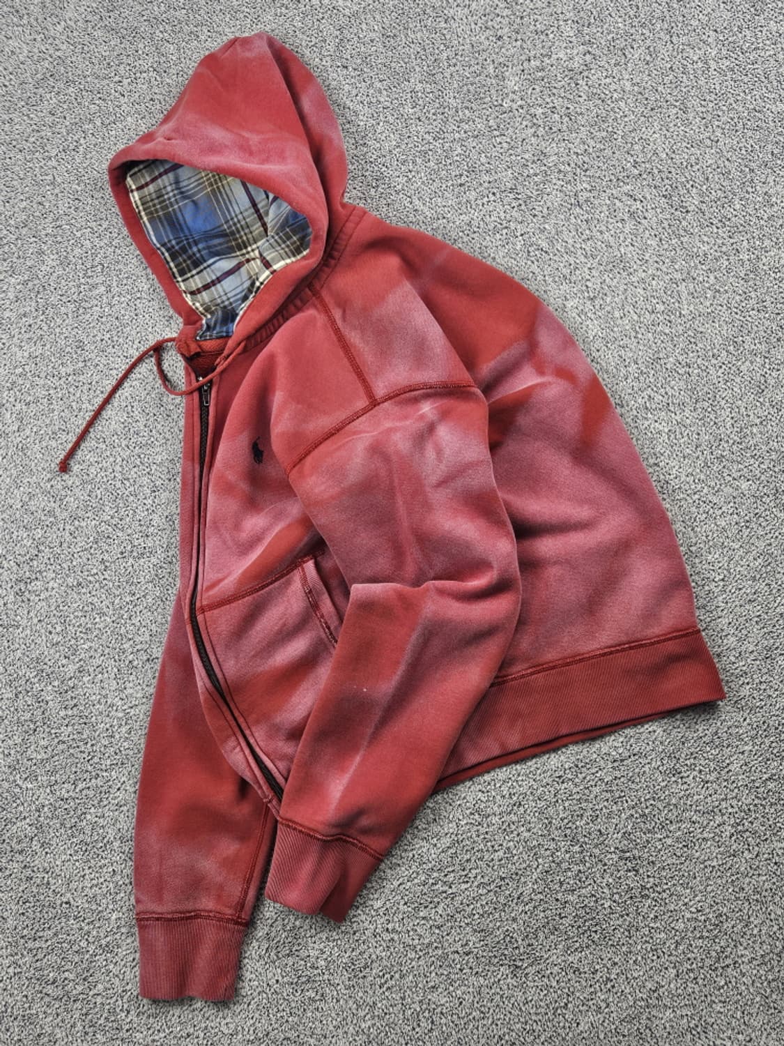 폴로랄프로렌 다잉 워시드 커스텀 후드집업 ( M ) / 10007 상품이미지3