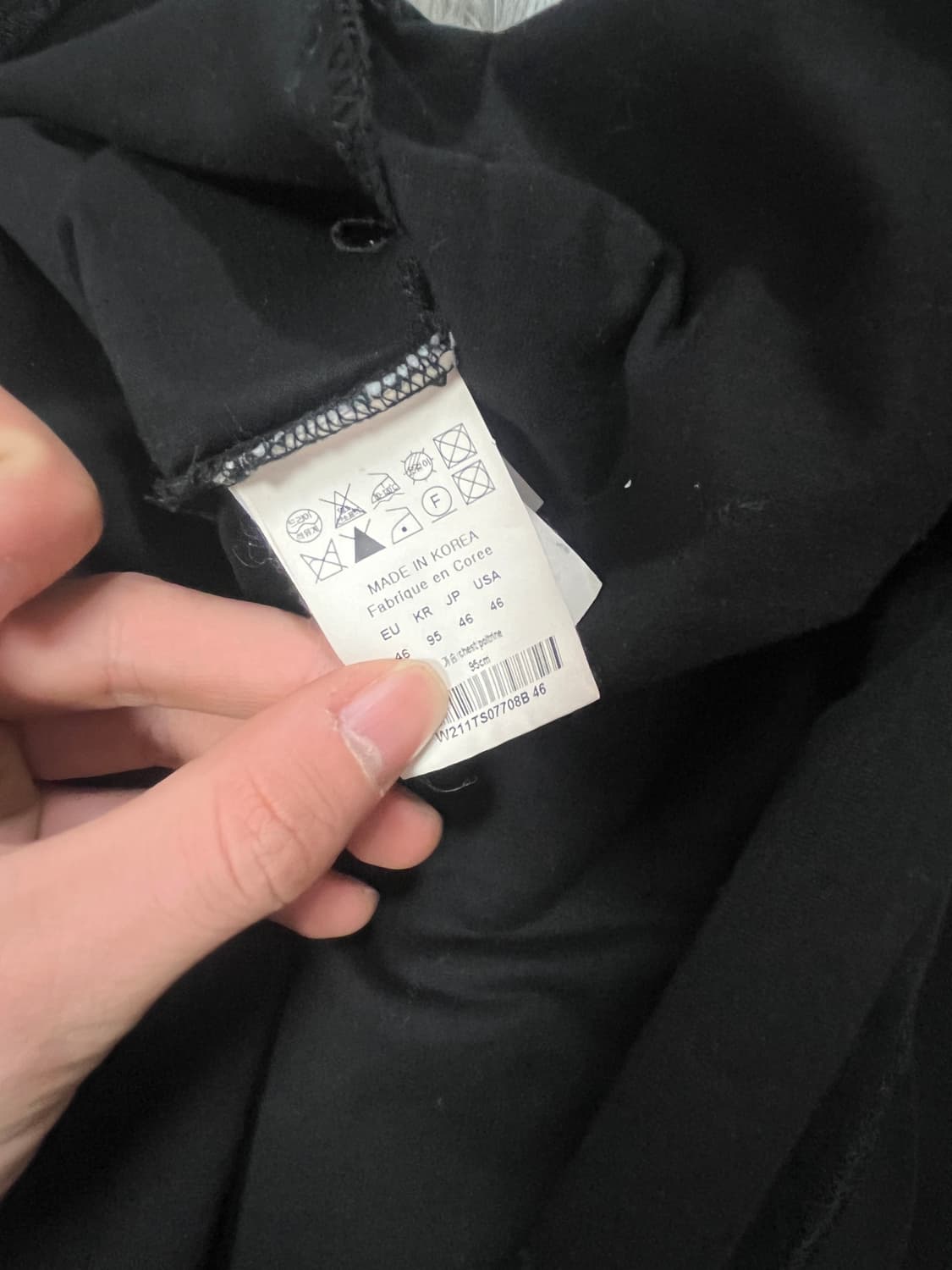 [정품/95] 우영미 백로고 반팔 상품이미지4