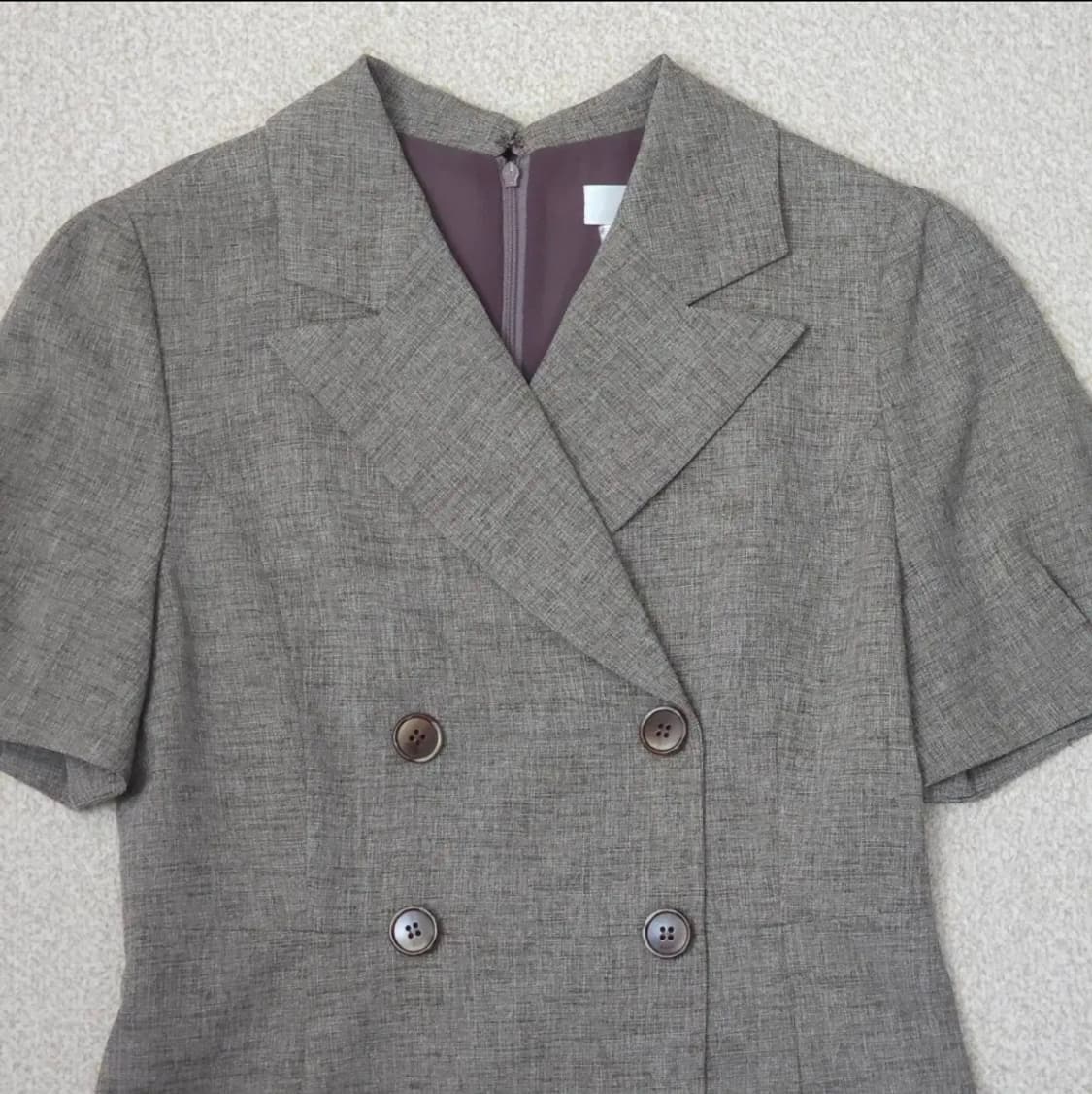 (55/새상품)LINE 여성 반팔 원피스 정장 하객룩 상품이미지4