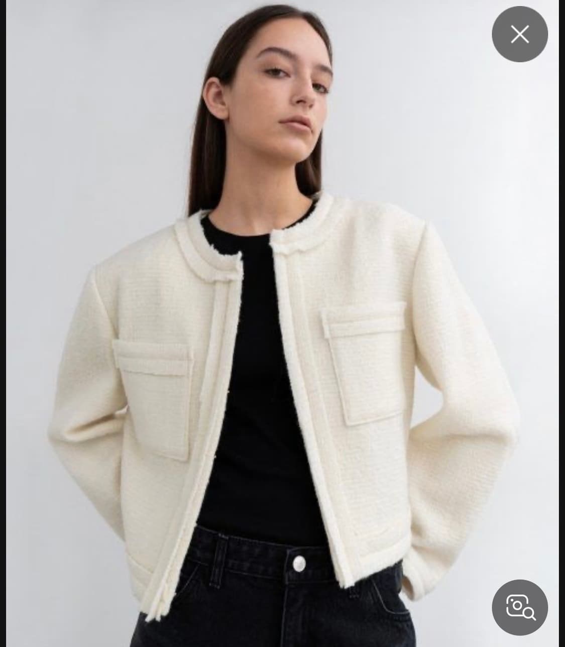 인사일런스 우먼 트위드 자켓 상품이미지1