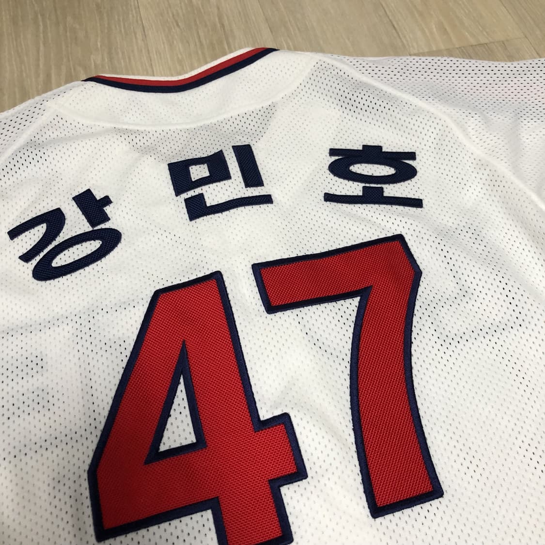 (100) 롯데 자이언츠 올드 챔피언 홈 강민호 유니폼 져지 롯데 져지 상품이미지9