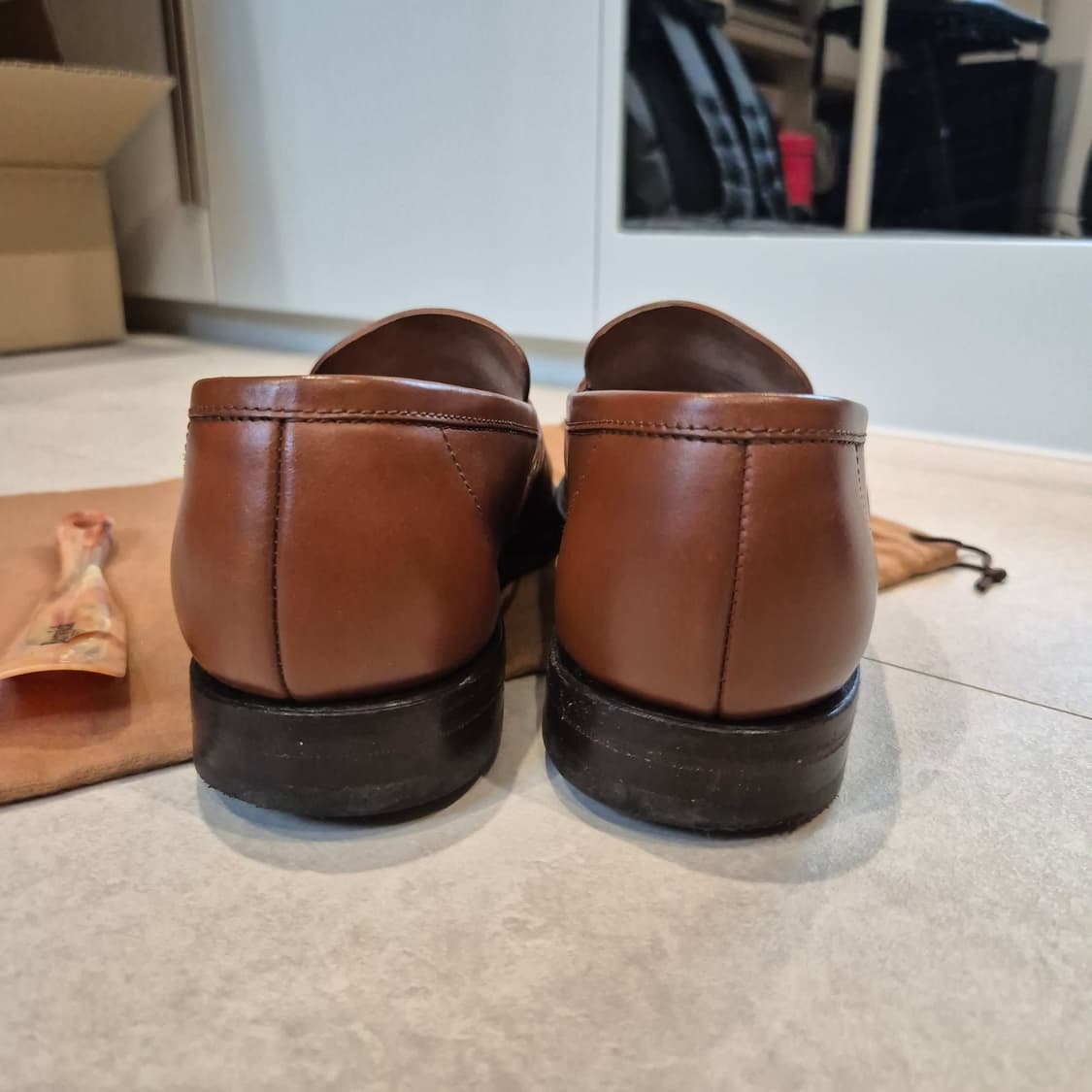 [버윅] 브라운 로퍼 8사이즈(265)  상품이미지3