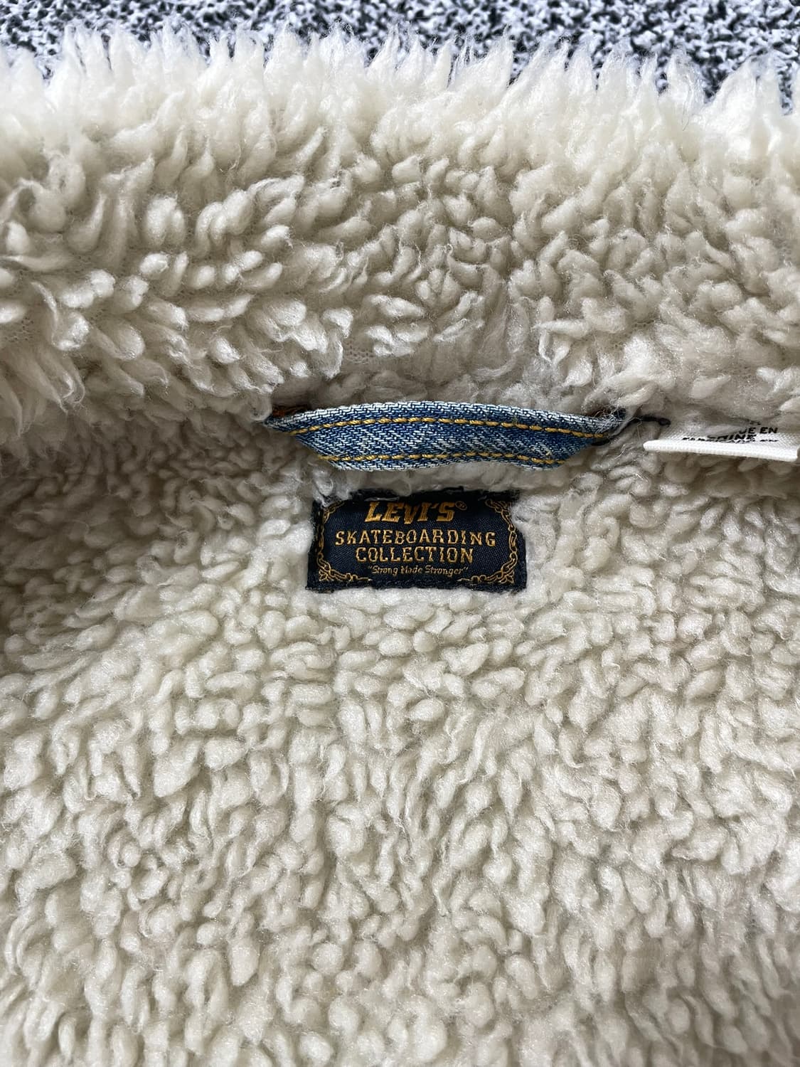 빈티지9. 리바이스 쉐르파 데님 트러커 자켓 양털 데님자켓 청자켓 상품이미지4