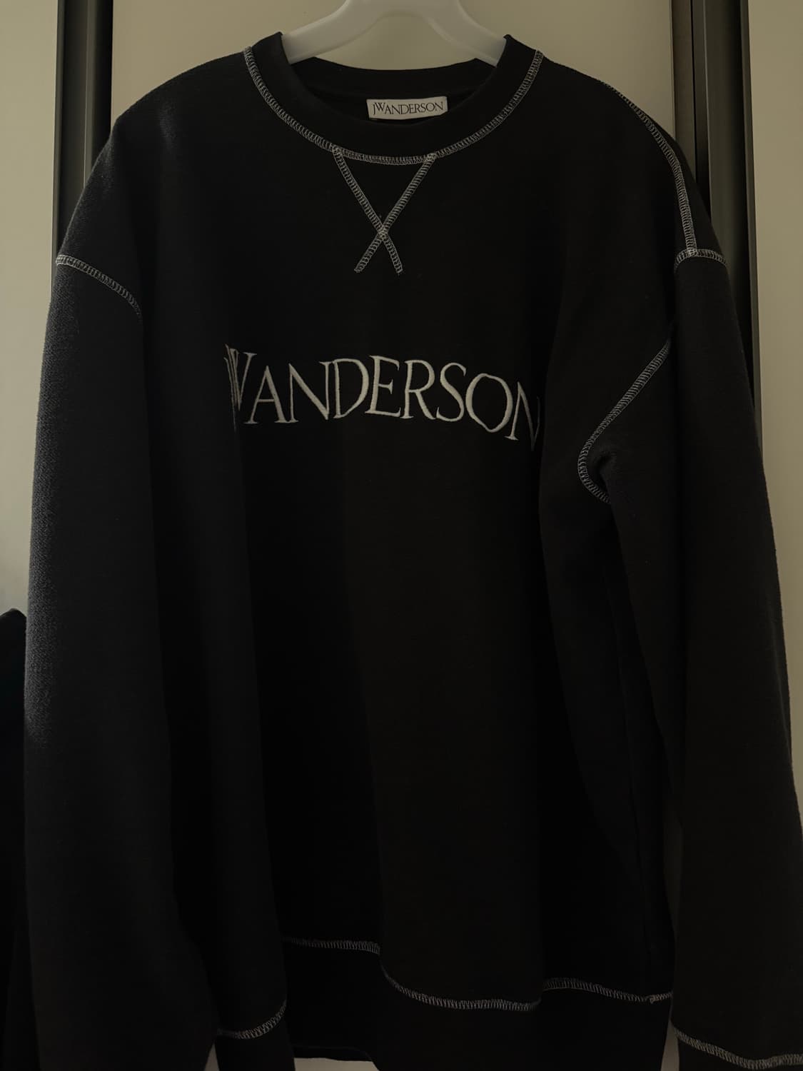 JW앤더슨 인사이드 아웃 콘트라스트 맨투맨 L 상품이미지2