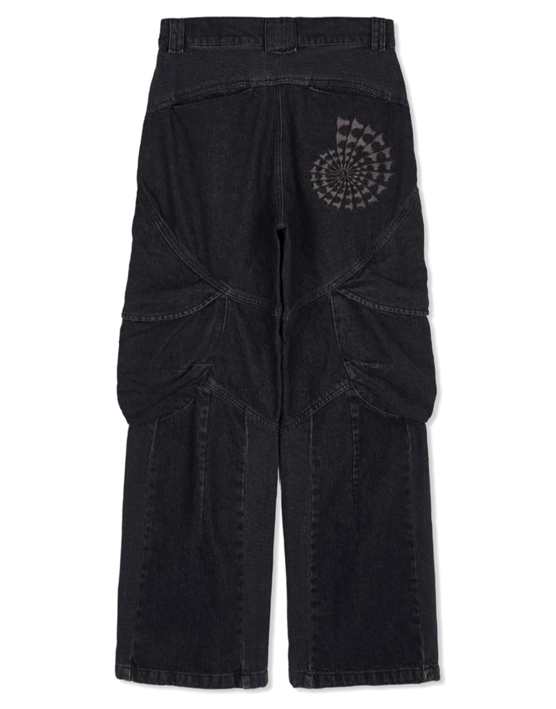 이그노타 코어 11 워시드 카고 팬츠 블랙 데님 L 사이즈 판매합니다. 상품이미지4