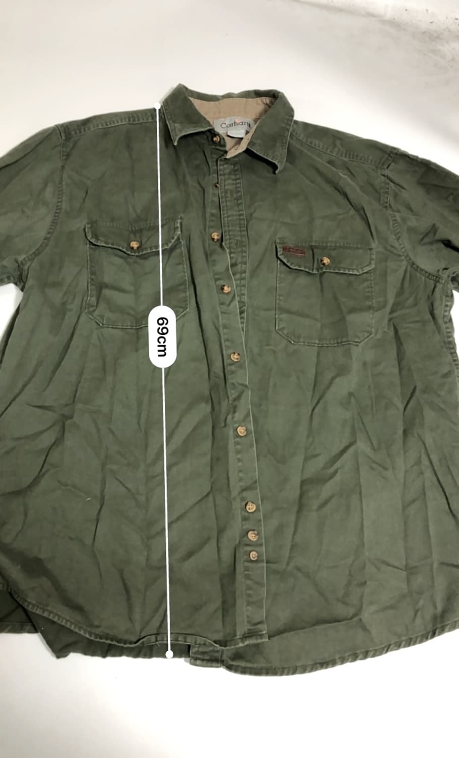칼하트 워크 셔츠 L 상품이미지8