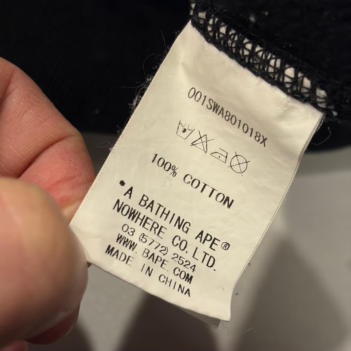 [M] BAPE 베이프 93 스타 블랙 맨투맨 C642 상품이미지6