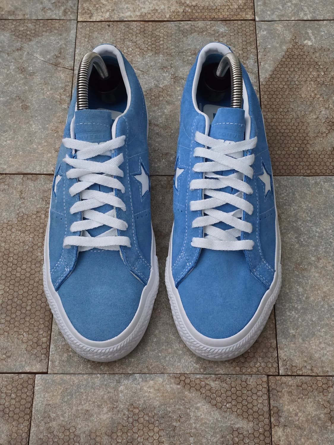 (270)원스타 프로 ox 스웨이드 라이트 블루 상품이미지2