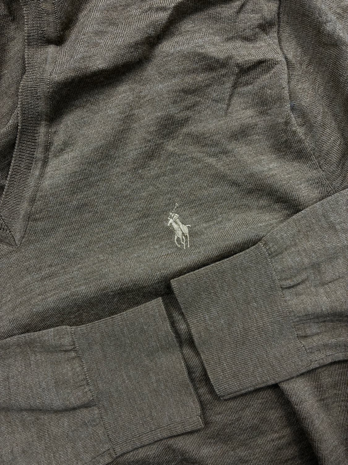 폴로 랄프로렌 브라운 메리노울 신형 니트 XL 상품이미지6