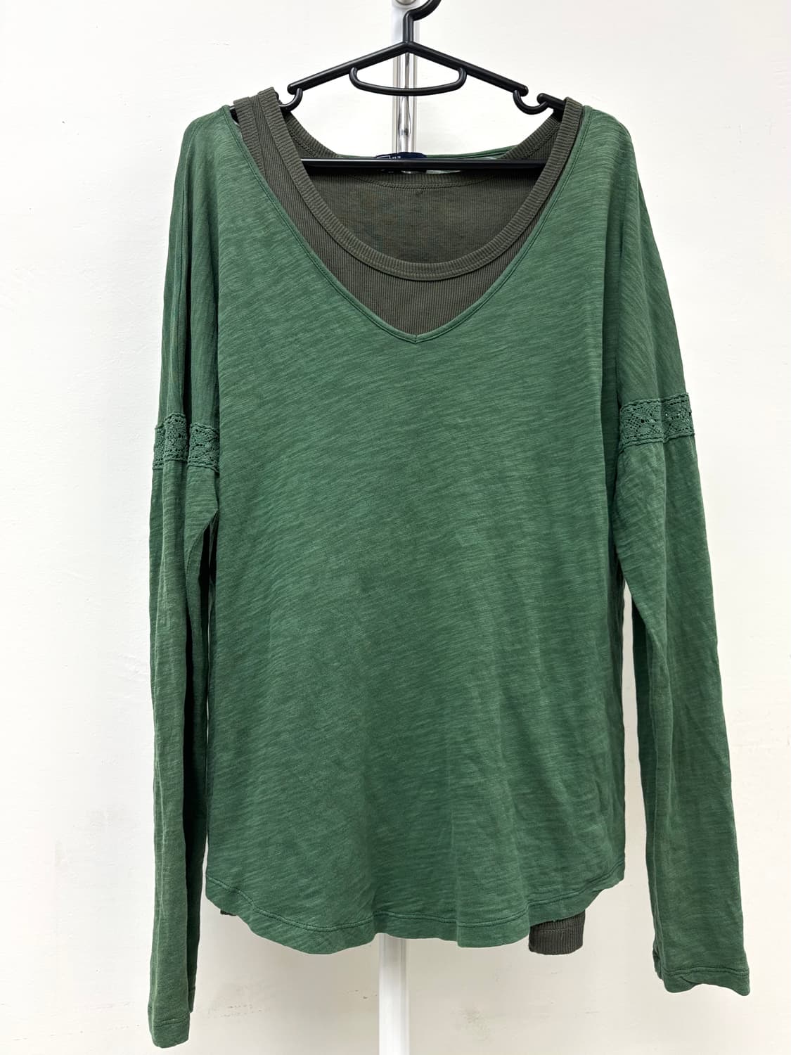 빈티지 슬리브리스 롱슬리브 레이어드 세트 상품이미지4