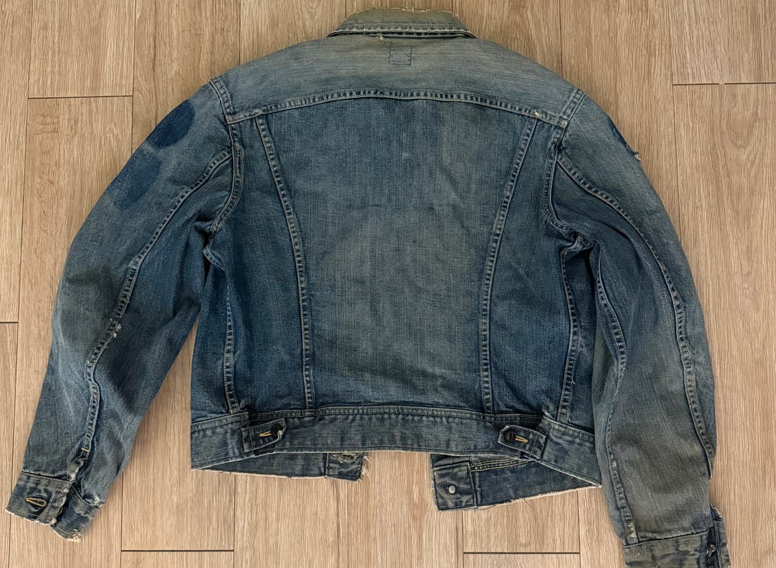 60s Lee 101j 44 트러커 자켓 상품이미지4