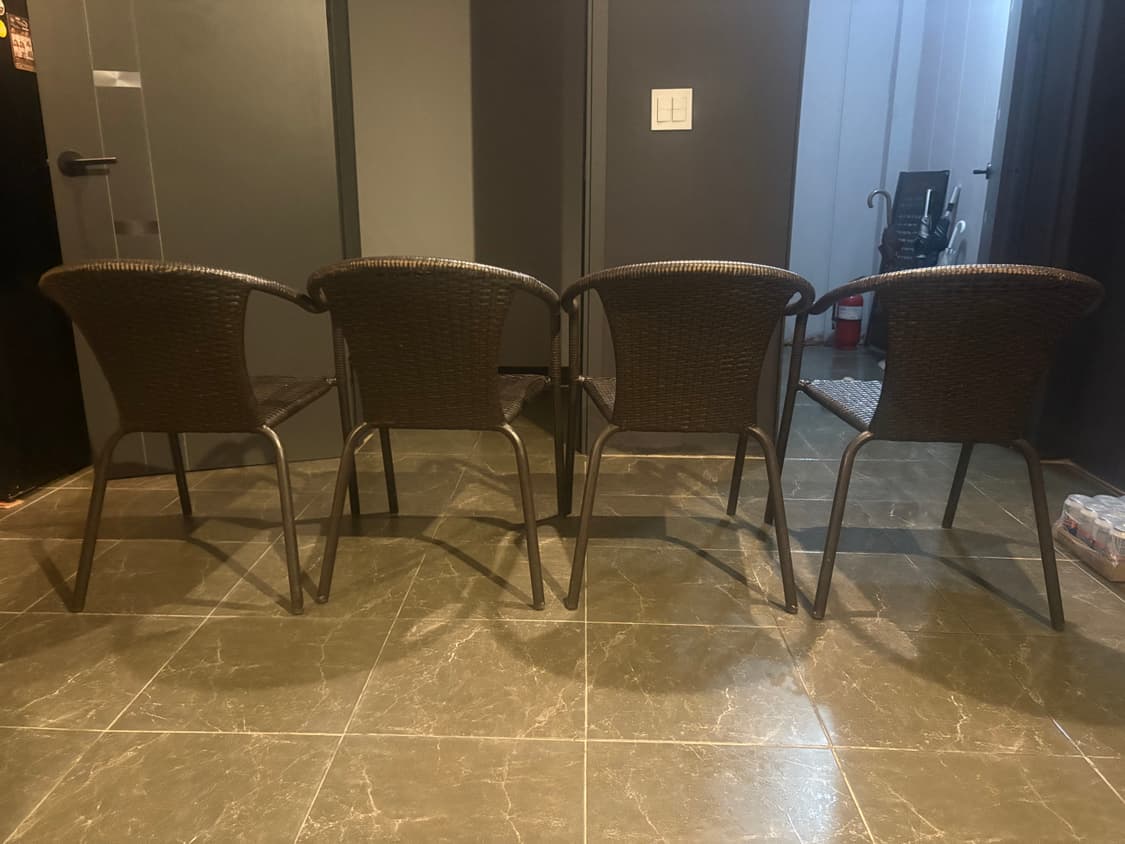 [중고] 1인용 카페의자 4개 상품이미지6