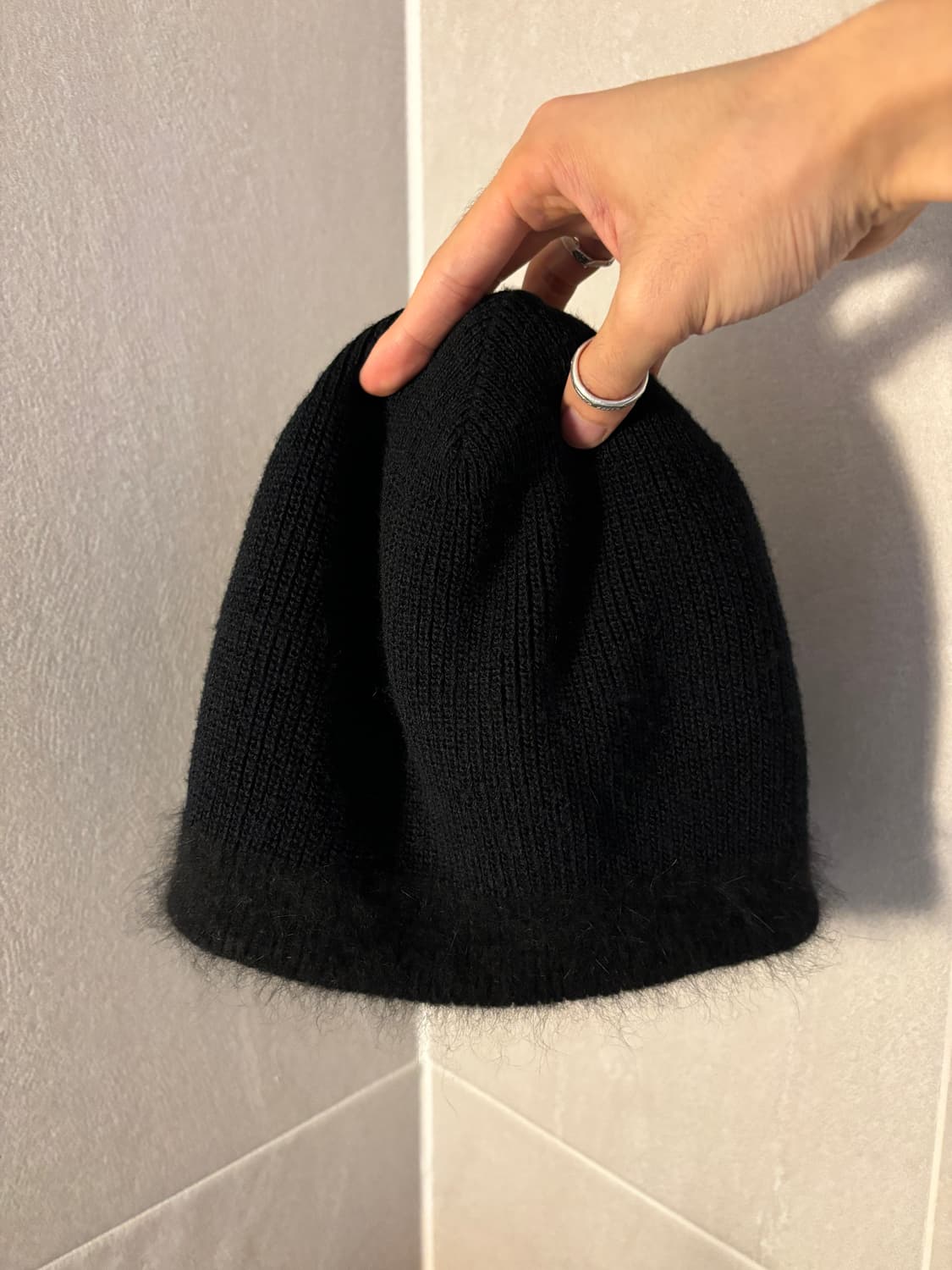 빈티지 리버서블 앙고리 비니 상품이미지3