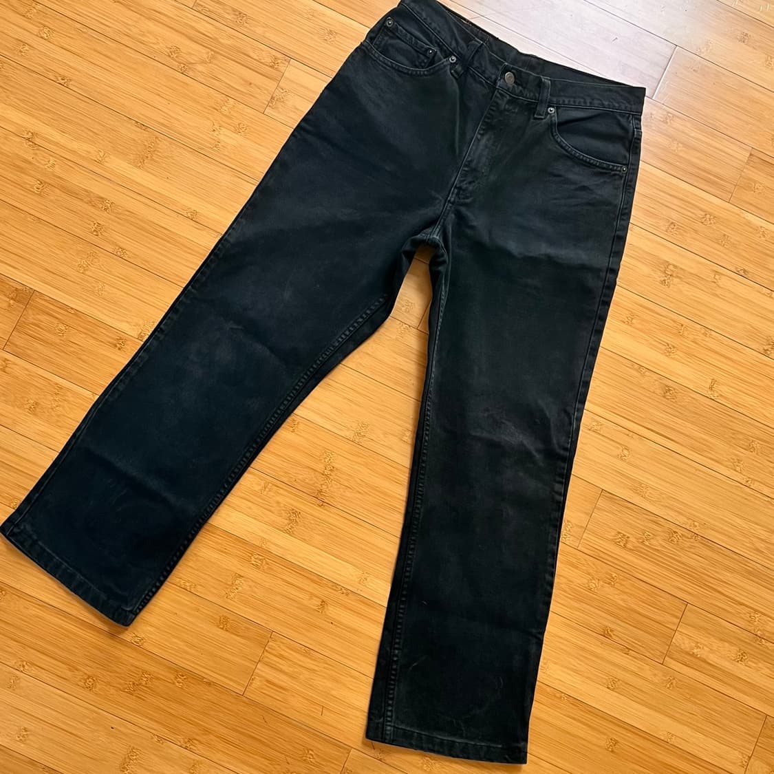 리바이스 517 블랙진 데님팬츠 W86 L86 상품이미지2