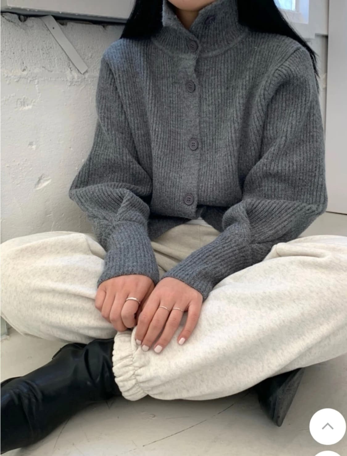 리넨느 클래식 하이 울가디건 상품이미지4