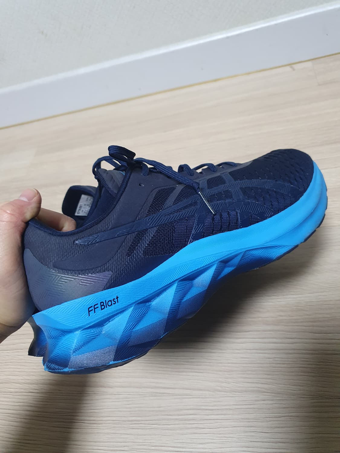 아식스 FF Blast 네이비/블루 운동화 270 상품이미지6
