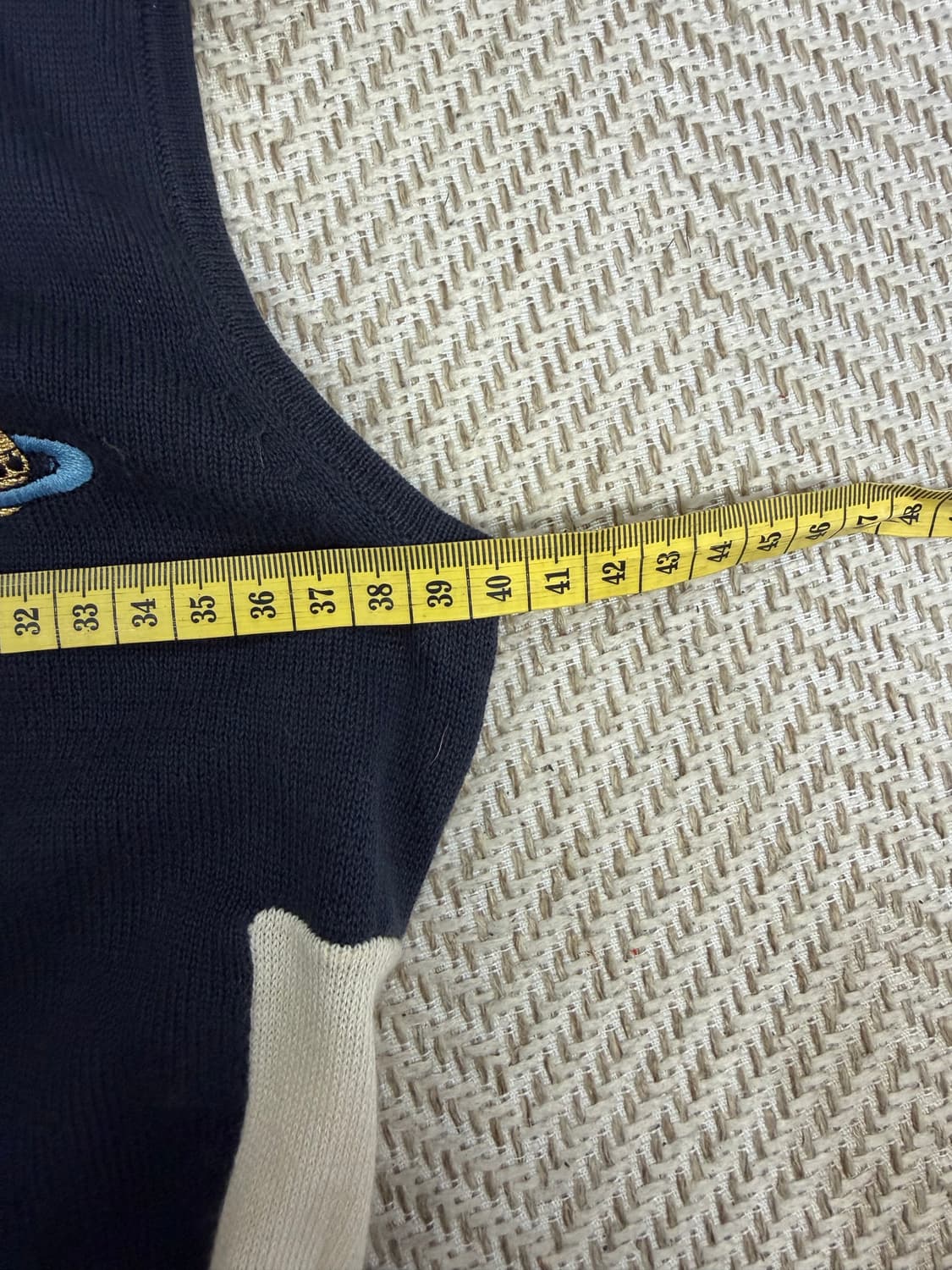 정품) 비비안웨스트우드 민소매 가디건 S  상품이미지8