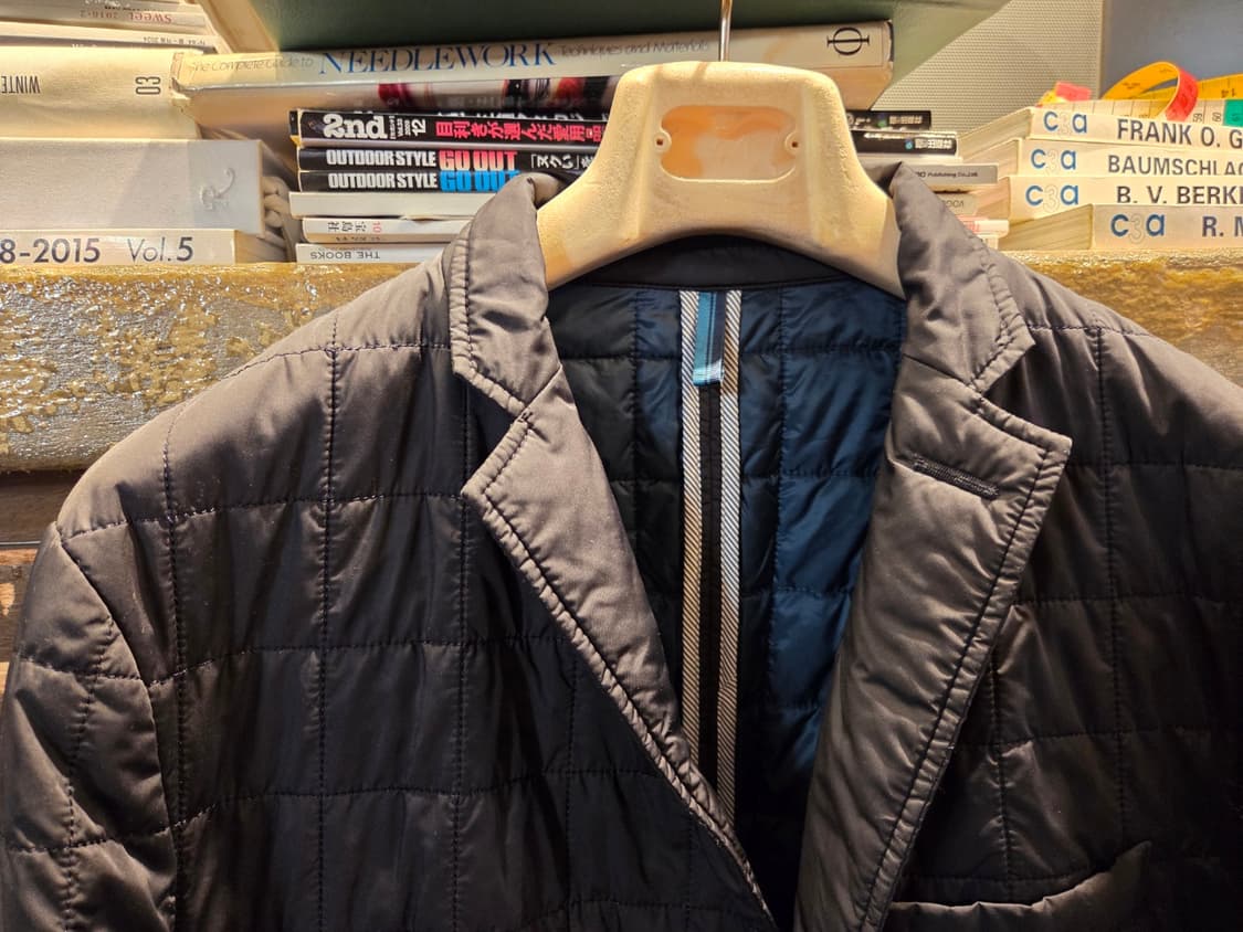 휴고보스 블랙라벨 퀼팅자켓 상품이미지1