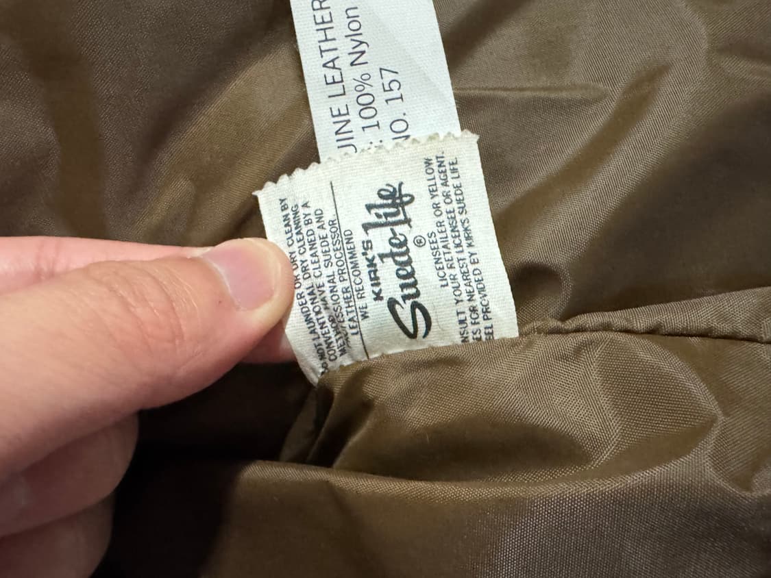 Gino Leathers A-2 가죽 자켓  상품이미지7
