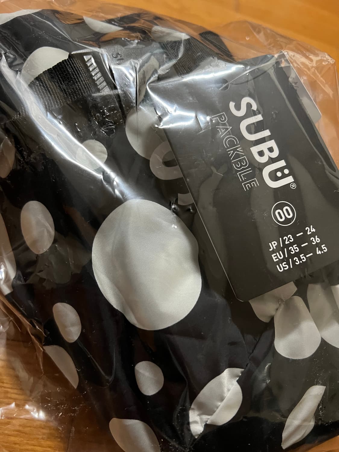 (00) 스부 패커블 샌들 - 크림 스노우 도트 상품이미지2