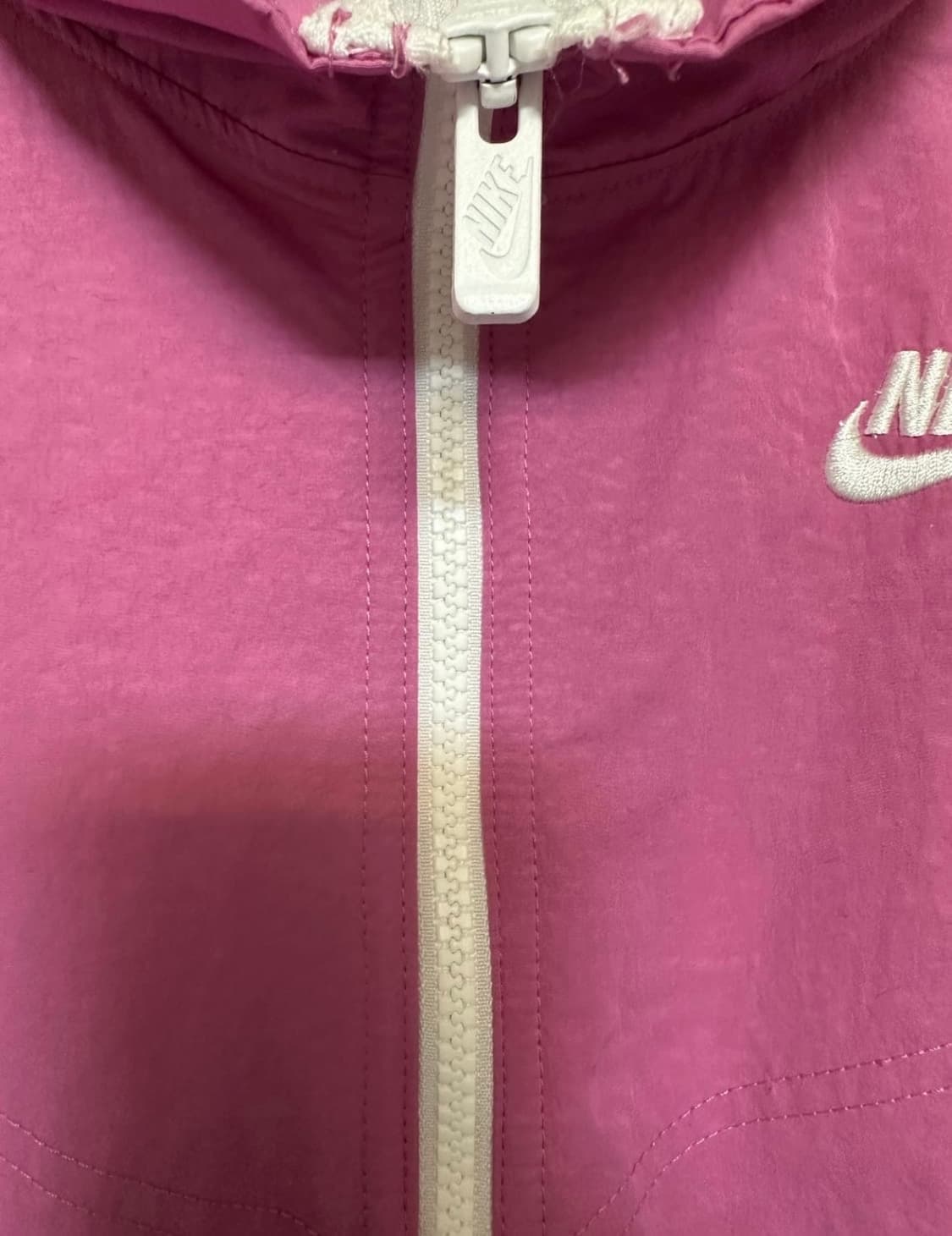 나이키 바람막이 핑크/네이비/화이트 상품이미지4