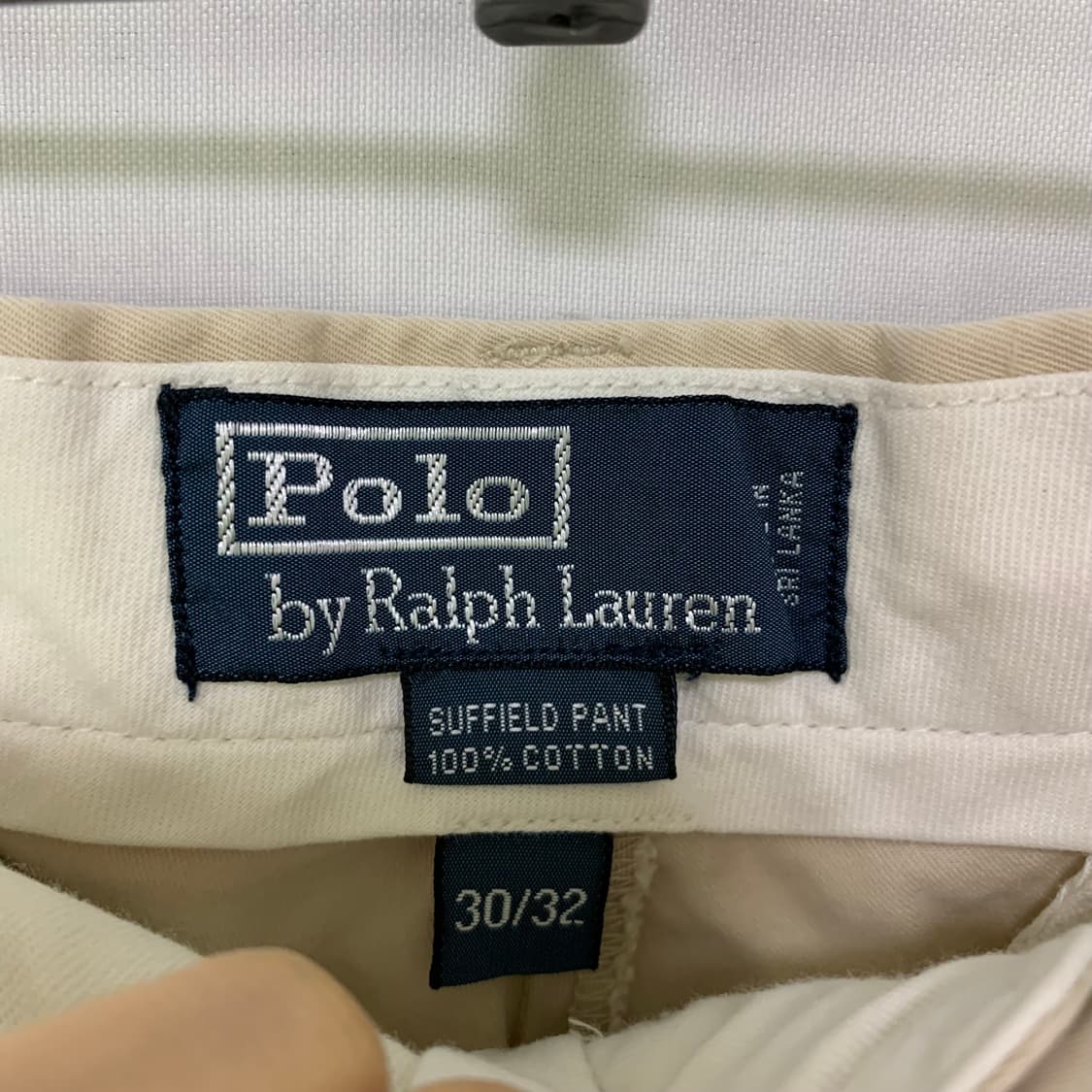 폴로 랄프로렌 베이지 코튼 팬츠 30인치 빈티지 면바지 상품이미지6