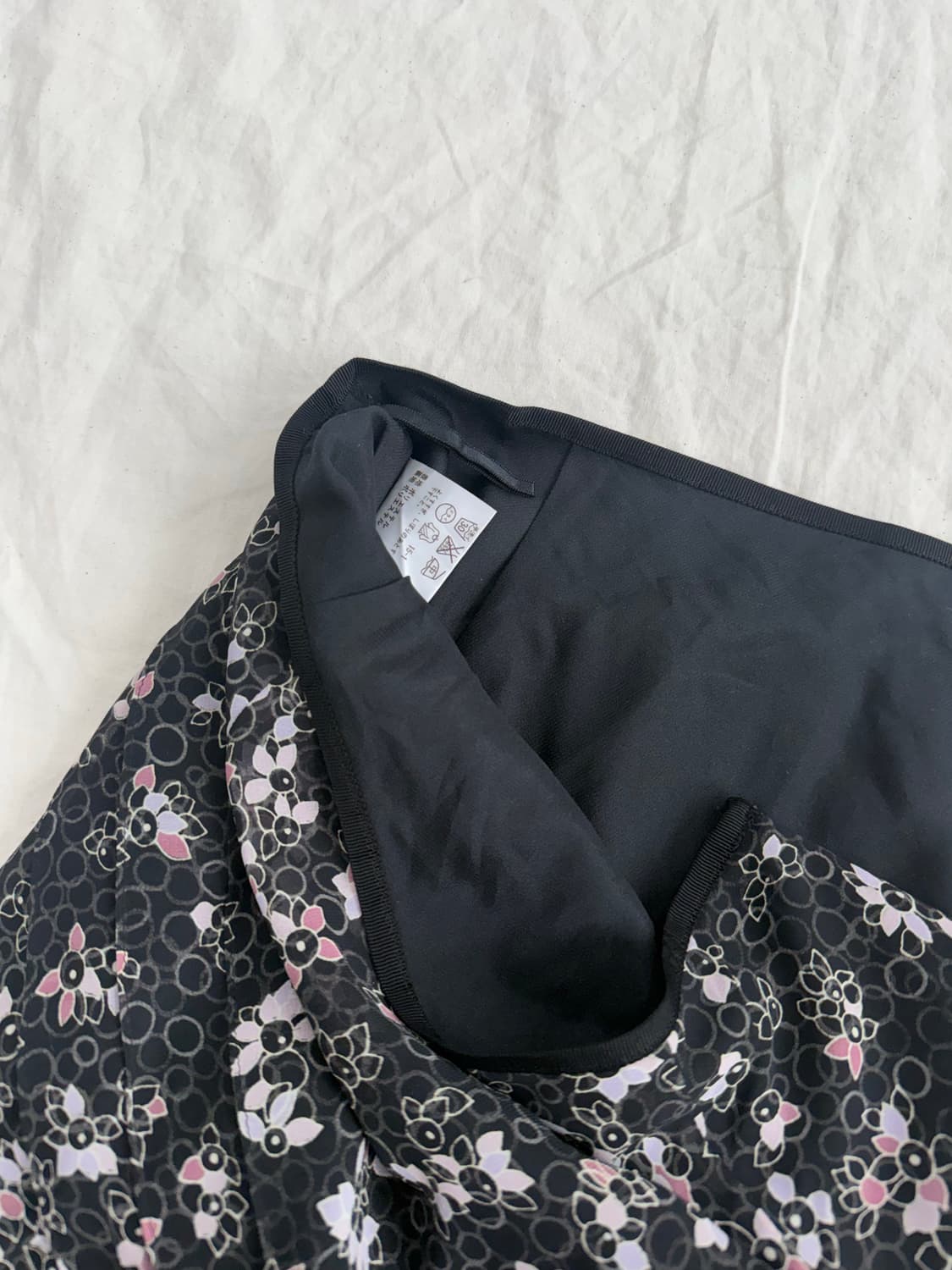 플로랄 페어리 미디 스커트 상품이미지6