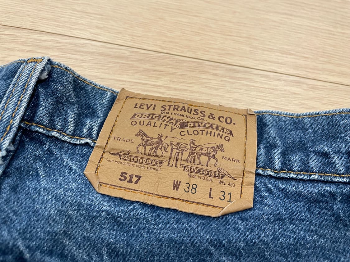 리바이스517 오렌지탭 38*31 상품이미지4