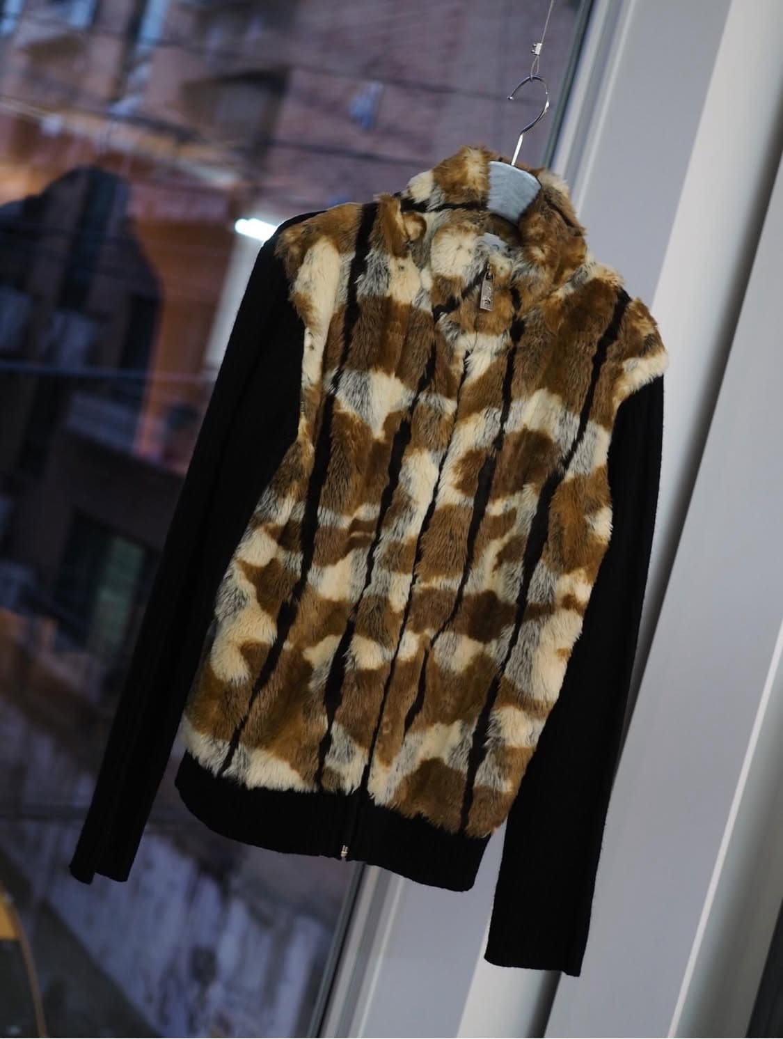 KRIZIA faux fur trim cardigan  상품이미지2