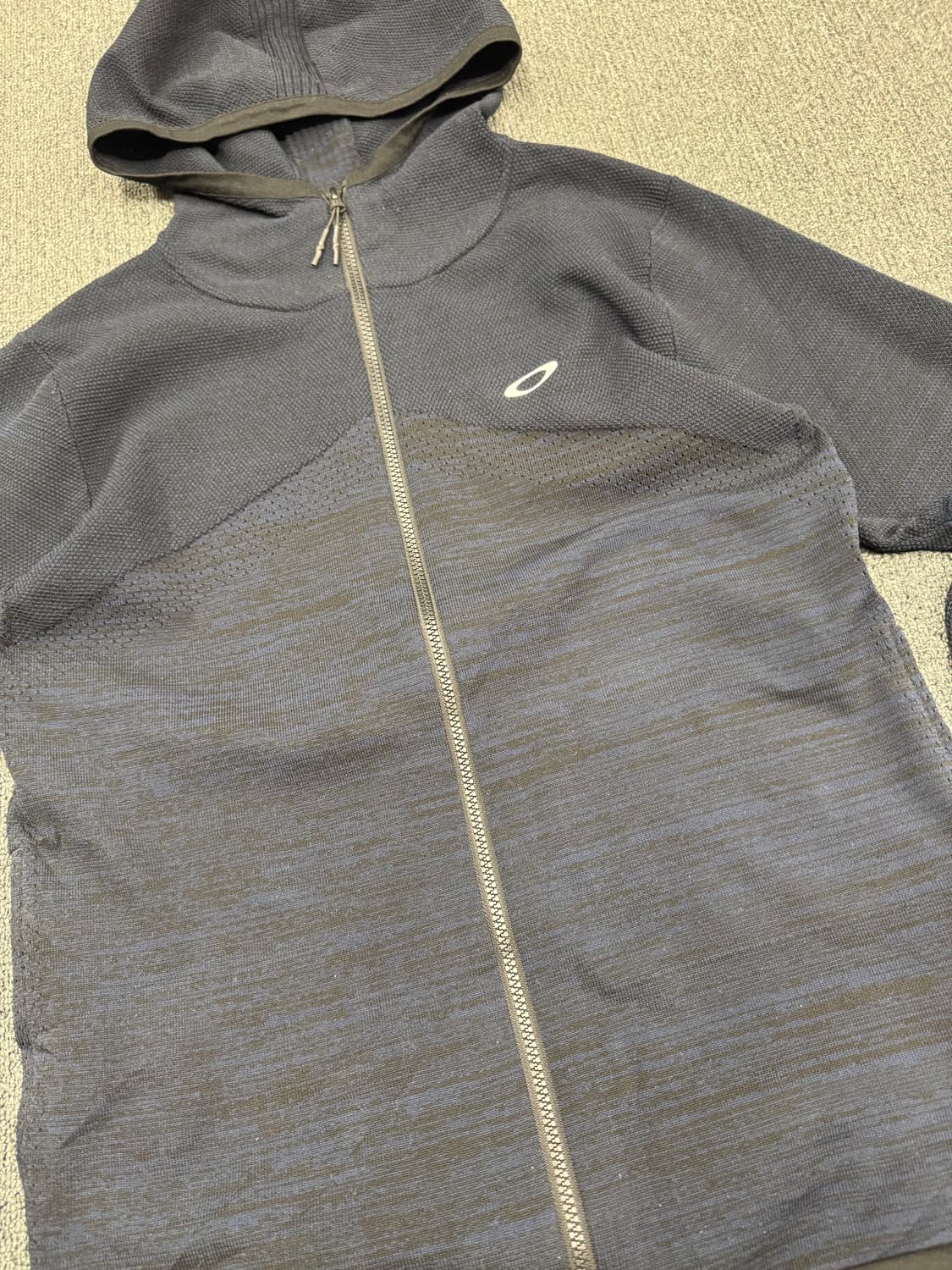 M)오클리 빈티지 네이비 블루 후드집업 상품이미지4