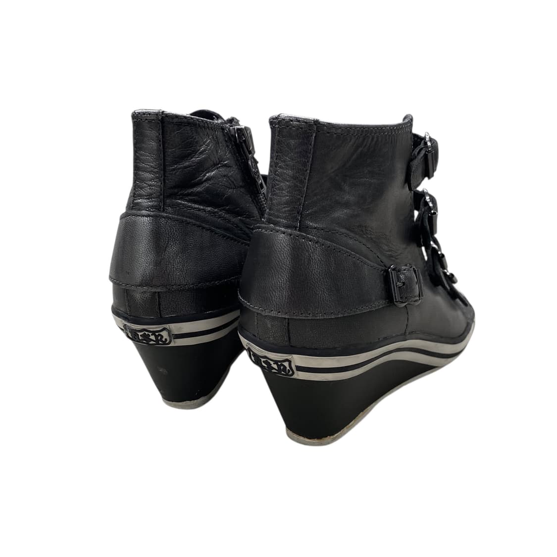 ash buckle wedge heel boots  상품이미지6