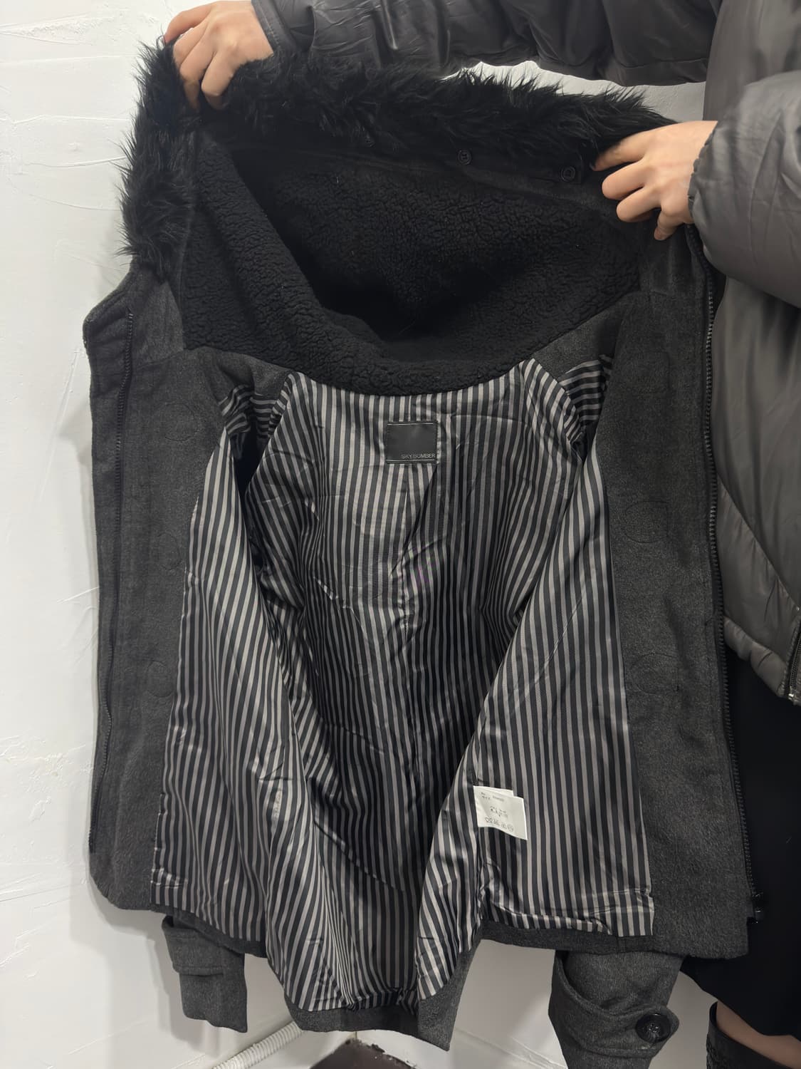 sky bomber duffle hood jacket 상품이미지6