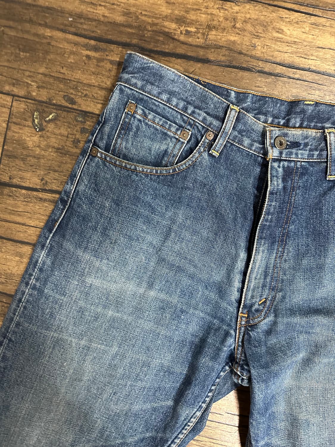 리바이스 503 빈티지 데님 실측사이즈 32 와이드형 상품이미지3