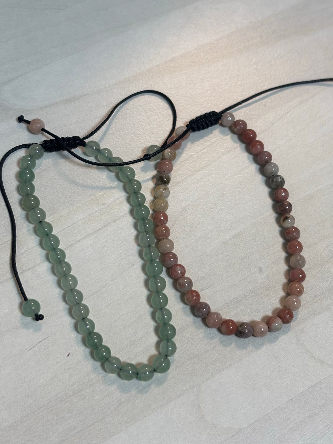 비즈원석팔찌 일괄 상품이미지1