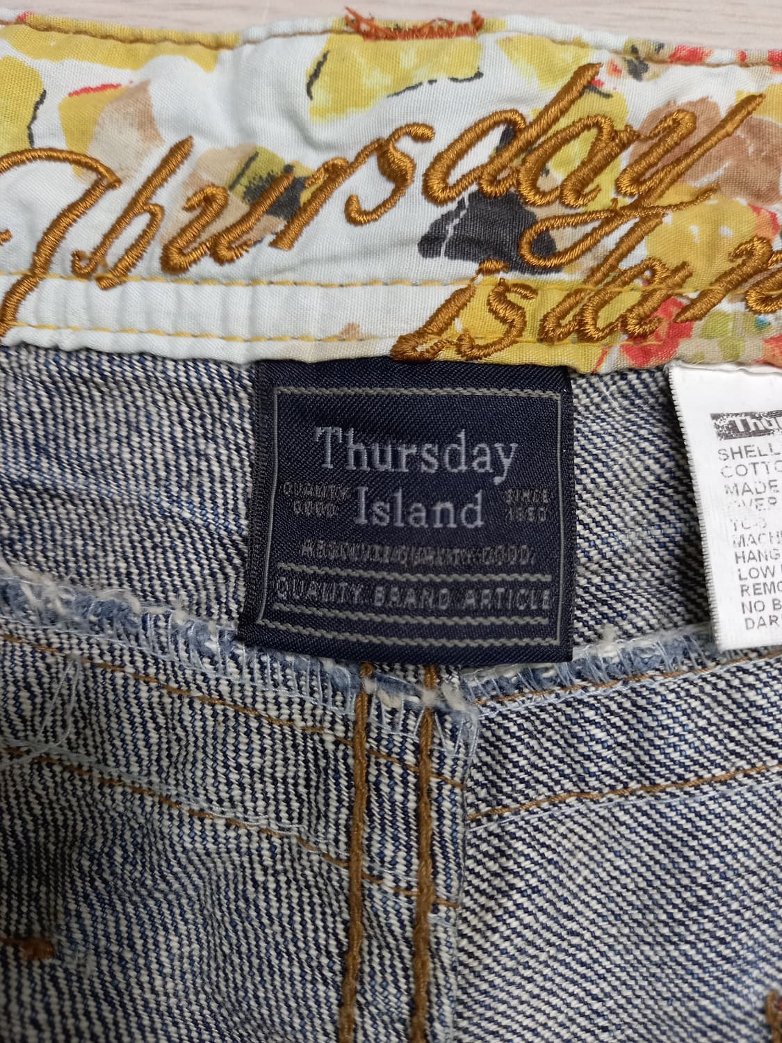 29 Thursday Island 리폼드 데님 미니스커트 29-527 상품이미지5