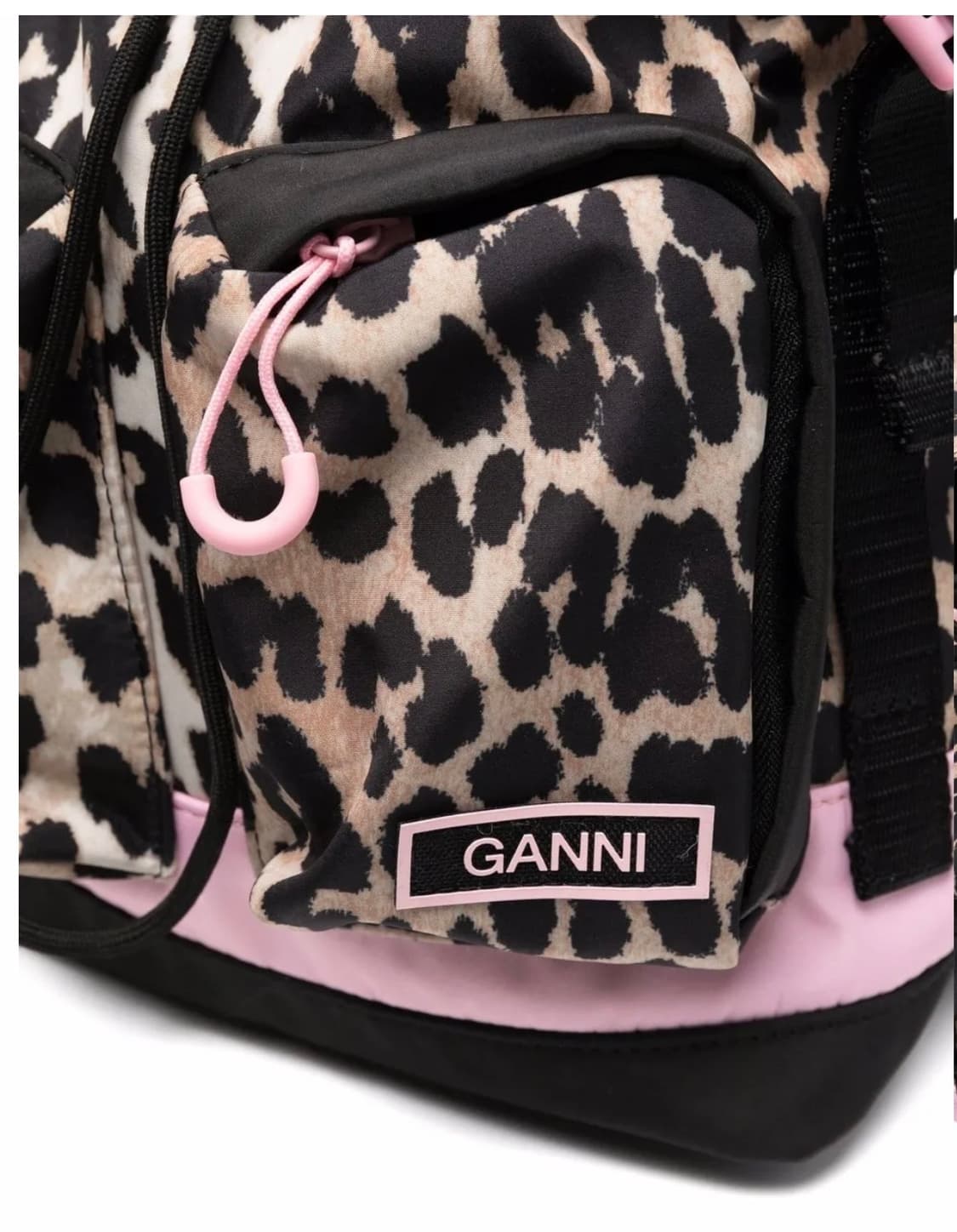 가니 ganni 레오파드 프린트 백팩  상품이미지3