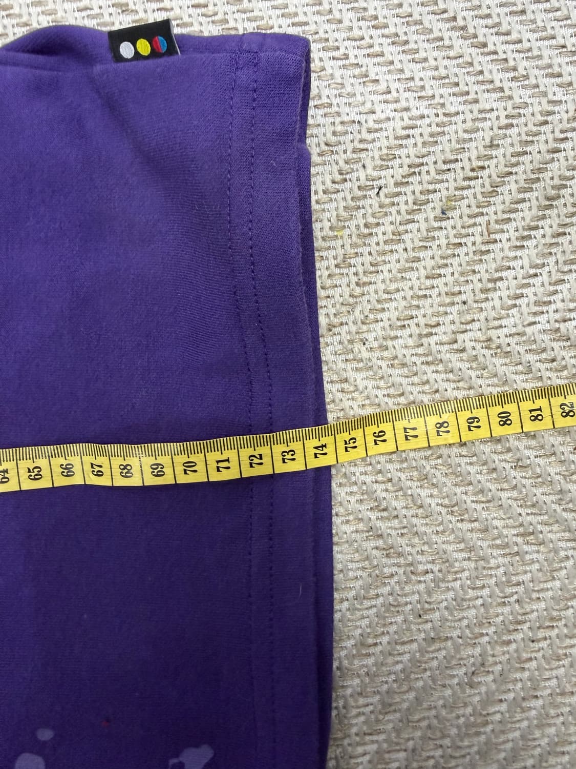 정품) 아이앱스튜디오 퍼플 스플래쉬드 롱슬리브 L 상품이미지9