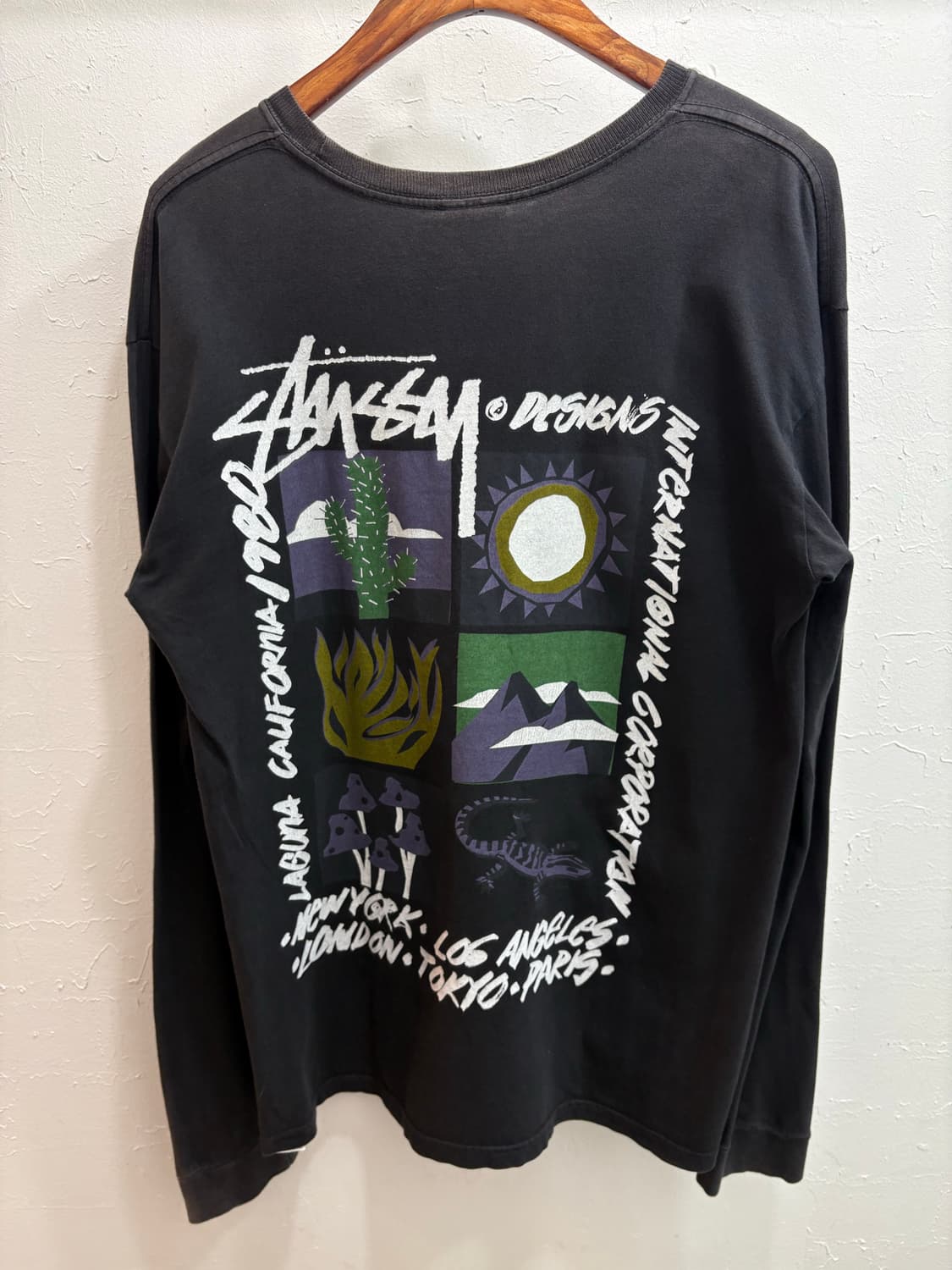 Stussy 스투시 하이 데저트 롱슬리브 상품이미지1